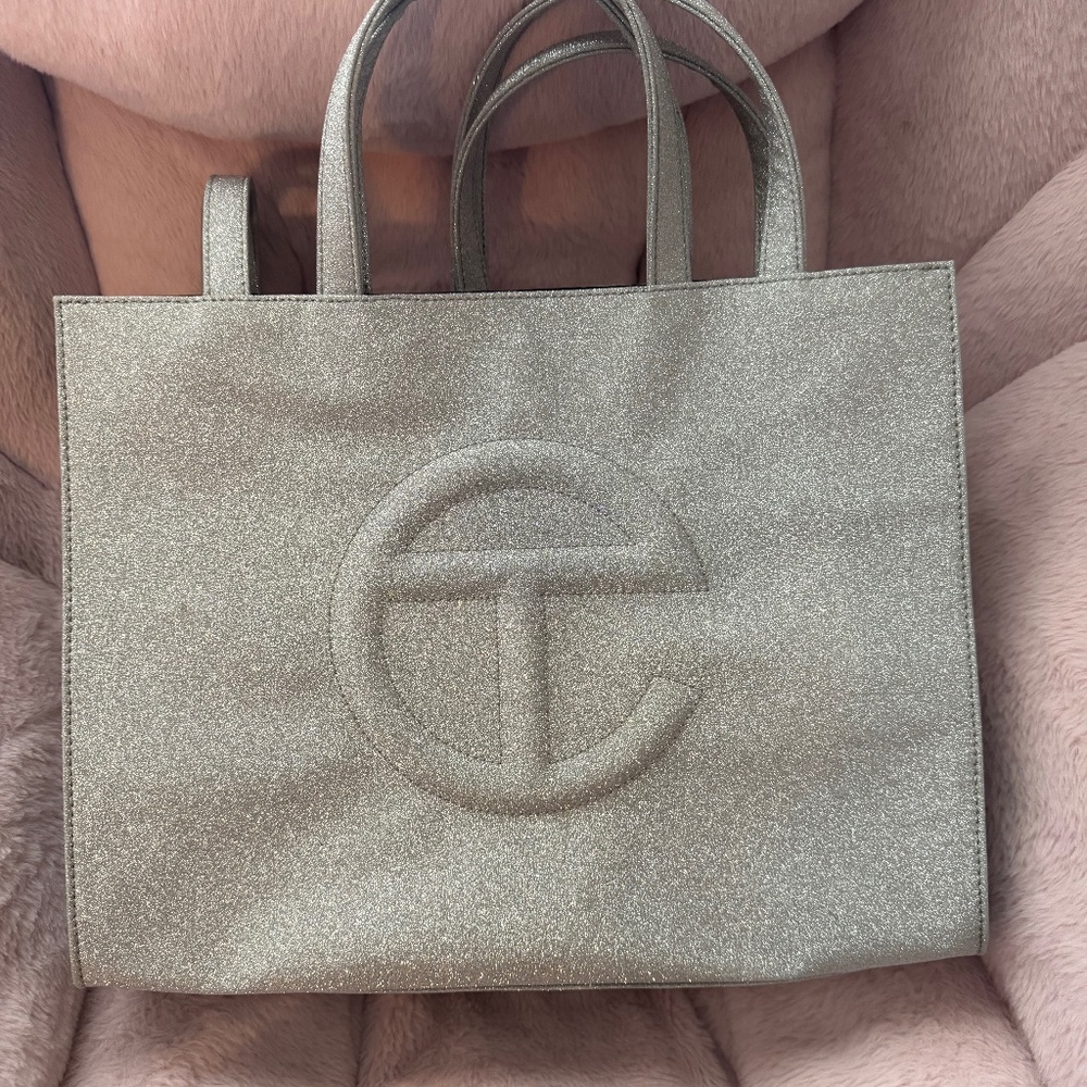 Telfar glitter purse
